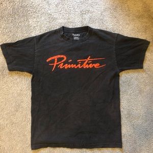 Black primitive shirt